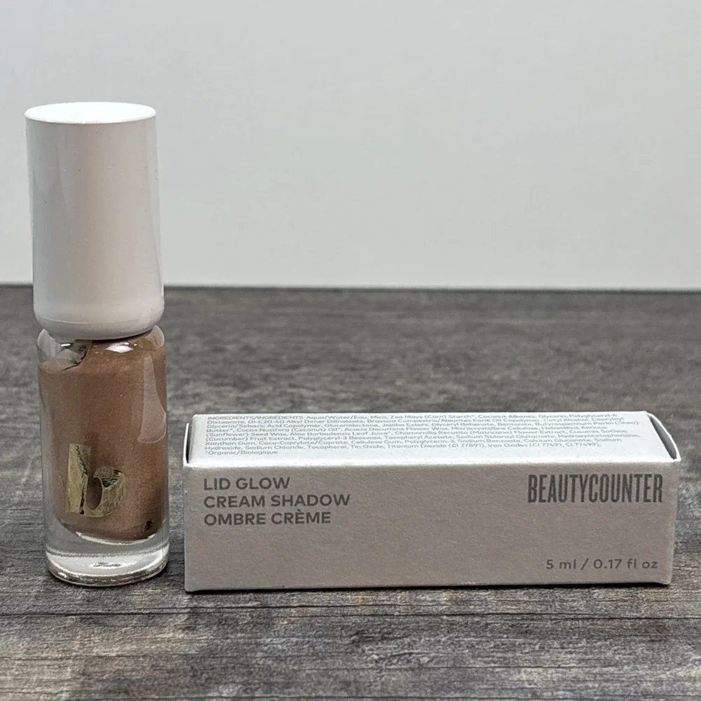 BEAUTYCOUNTER Lid Glow Cream Shadow Aura 0.17 Fl Oz New In Box